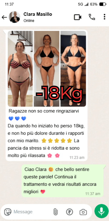Clara Masillo -18kg