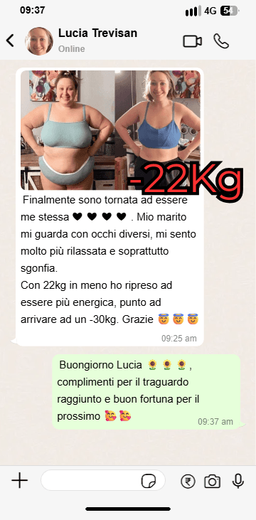 Lucia Trevisano -22kg