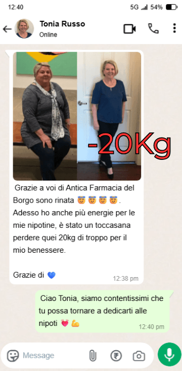 Tonia Russo -20kg