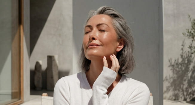 Pelle viso antiage