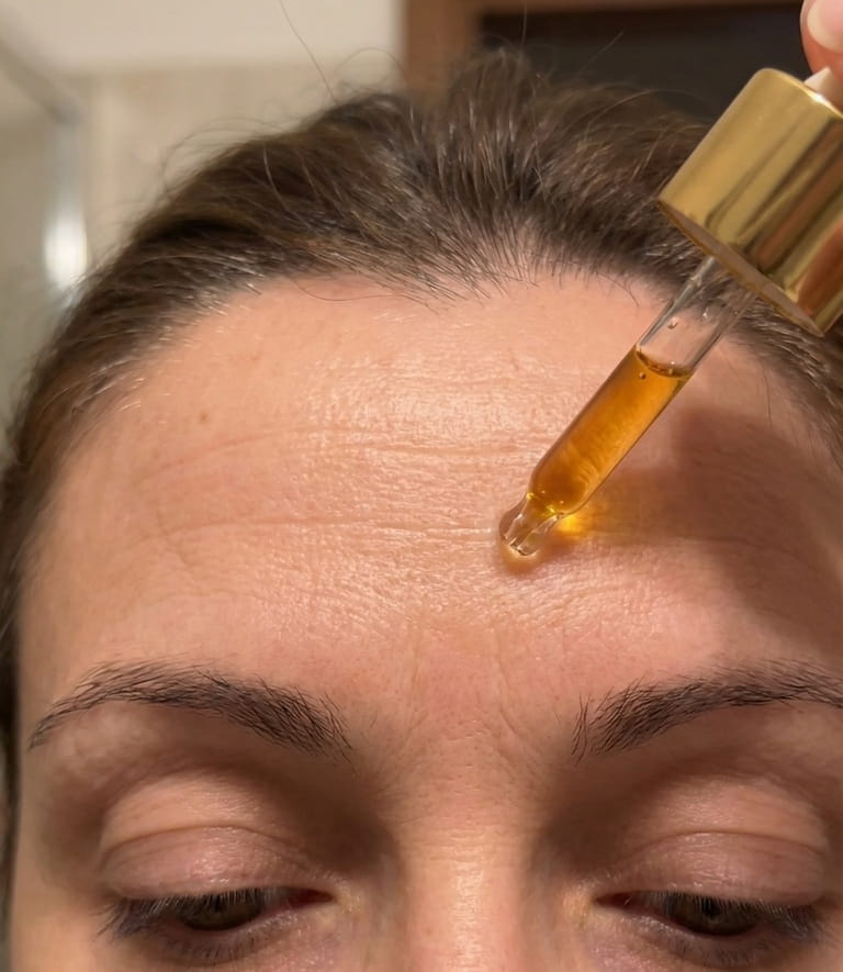 Applicazione mattutina siero antiage