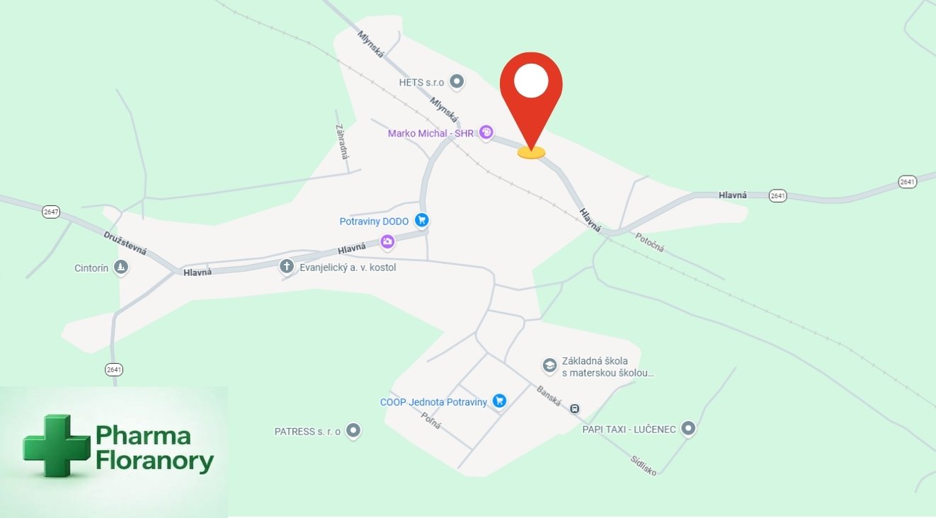 Mapa Pharma Floranory