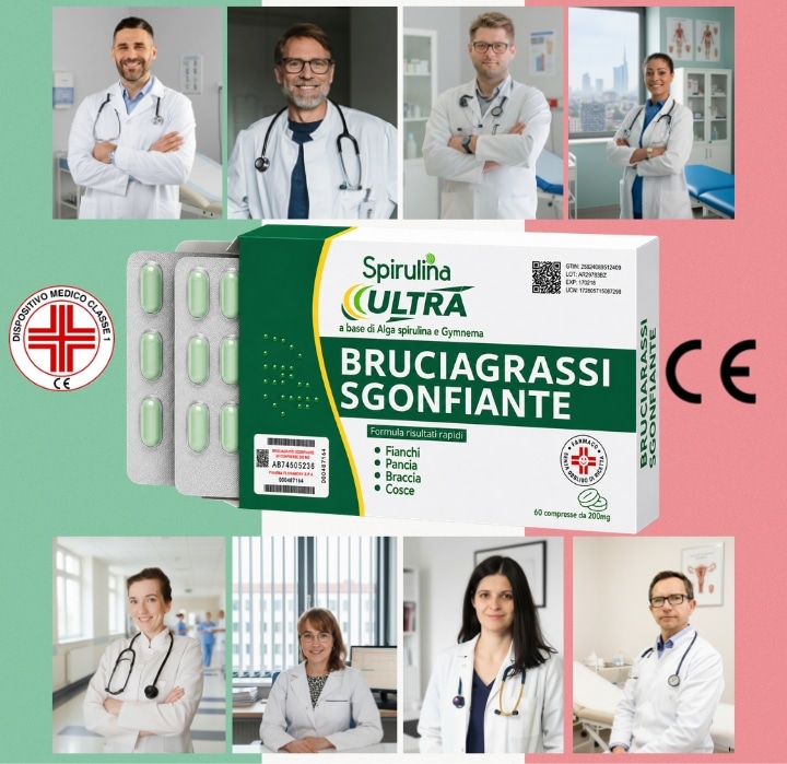 Collage di professionisti del benessere associato a BruciaGrassi Dimagrante